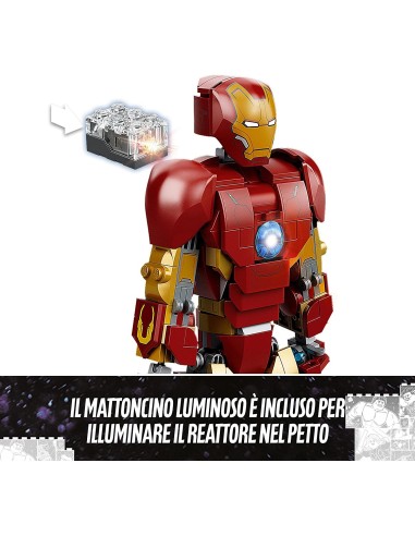 Lego Marvel - personaggio Iron-Man 76206 LEG6378881 Lego | Futurartshop.com