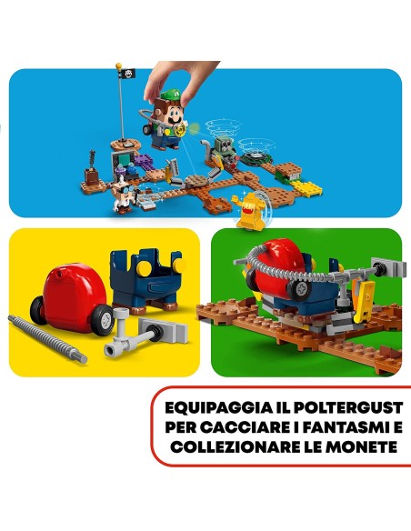 Lego Super Mario-Luigi's mansion workshop and Poltergust 71397 LEG6379521 Lego | Futurartshop.com