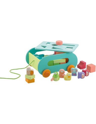 Sevi-animal cubes of the pond TRU82729 Trudi | Futurartshop.com