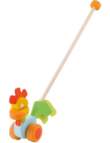 Trainabile Galletto push along TRU82891 Trudi | Futurartshop.com
