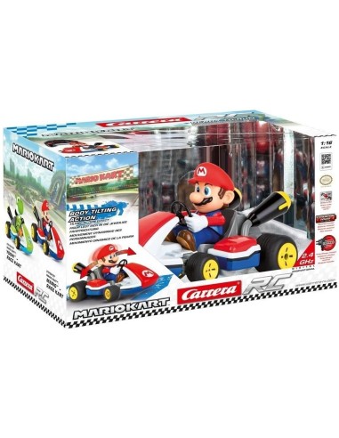 Super Mario Kart radio controlled machine in 1 : 16 scale STA370162107X Carrera go | Futurartshop.com