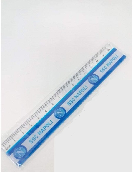 SSC Napoli ruler of 15 cm - 2 models 4M9D9001904 Futurart | Futurartshop.com