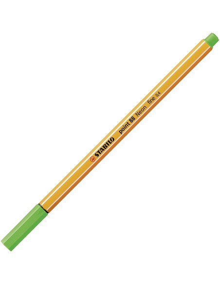 Penna Stabilo point neon 88/033 - colore verde LAG0001904 Stabilo | Futurartshop.com