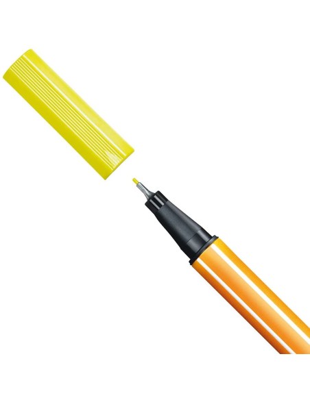 Penna Stabilo point neon 88/24 - colore giallo fluo LAG0001901 Stabilo | Futurartshop.com