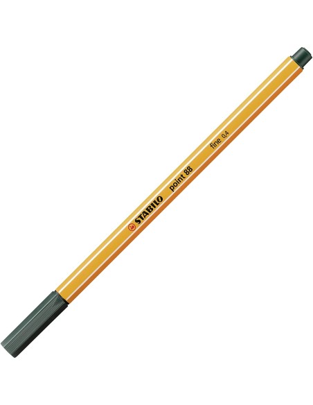Penna Stabilo point 88/63 - colore verde oliva 0004701 Stabilo | Futurartshop.com
