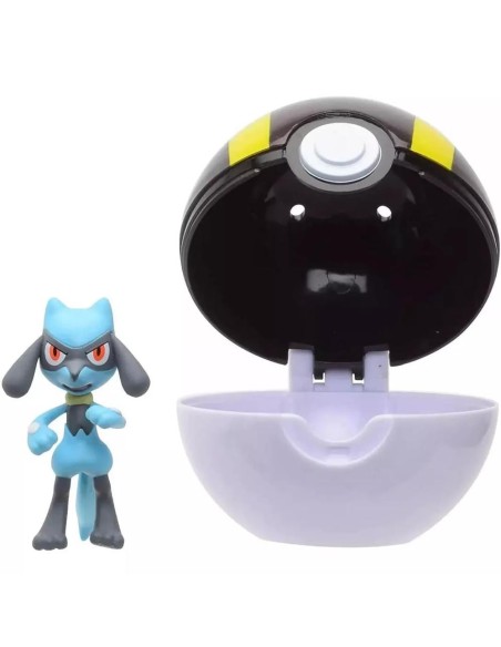 Pokemon ball clip n ' go-character Riolu Ultra ball GIOPKE49000-4 Giochi Preziosi | Futurartshop.com