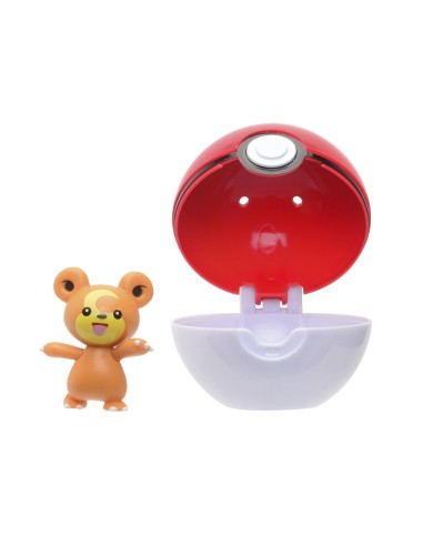 Pokémon Ball Clip n' Go - personaggio Teddiursa ultra ball GIOPKE49000-5 Giochi Preziosi | Futurartshop.com
