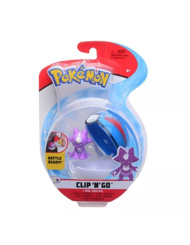 Pokemon ball Clip n' go - character to the great ball GIOPKE49000-6 Giochi Preziosi | Futurartshop.com