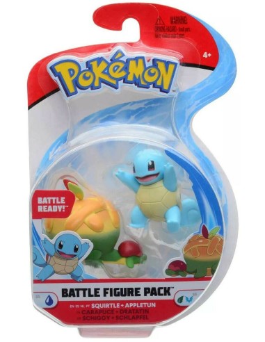 Pokemon-blister character Squirtle VS Appletun GIOPKE51000-6 Giochi Preziosi | Futurartshop.com