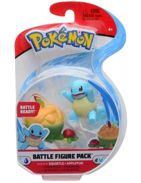 Pokemon-blister character Squirtle VS Appletun GIOPKE51000-6 Giochi Preziosi | Futurartshop.com