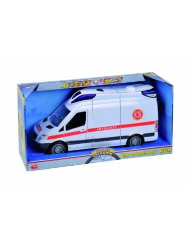 Dickie 203313918A09-friction Ambulance, lights and sounds, 34 cm 2168072473011 Simba Toys | Futurartshop.com