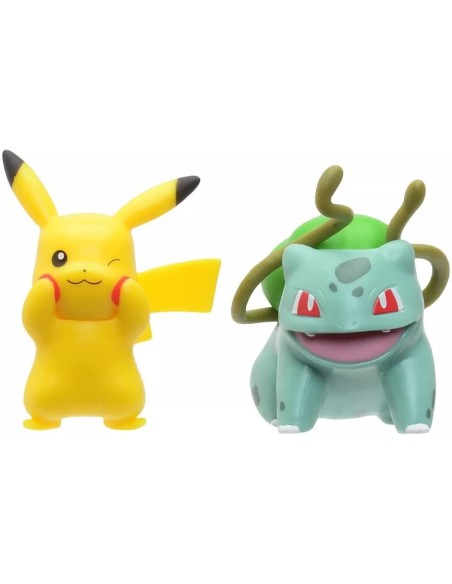 Pokémon - blister personaggio Pikachu VS Bulbasaur GIOPKE51000-5 Giochi Preziosi | Futurartshop.com