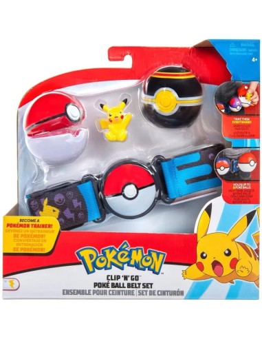 Pokémon cintura Clip n' Go con Pikachu GIOPKE50000-1 Giochi Preziosi | Futurartshop.com