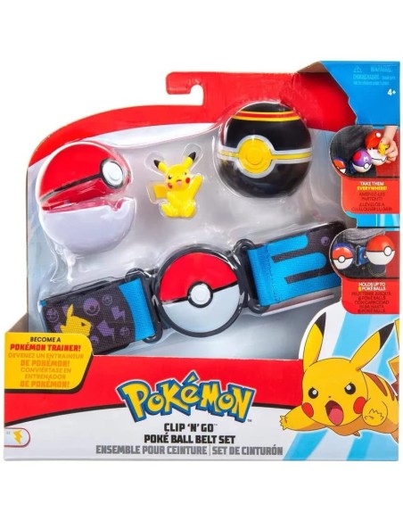 Pokémon cintura Clip n' Go con Pikachu GIOPKE50000-1 Giochi Preziosi | Futurartshop.com