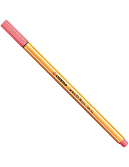 Stabilo point 88 pen - fluo red color ARV438568 Stabilo | Futurartshop.com