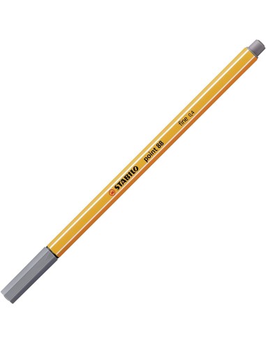 Stabilo point 88 pen-dark grey ARV333986 Stabilo | Futurartshop.com