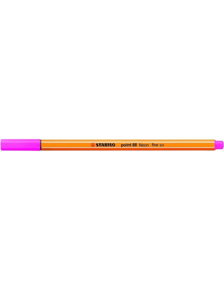 Penna Stabilo point neon 88 - colore rosa fluo ARV438582 Stabilo | Futurartshop.com