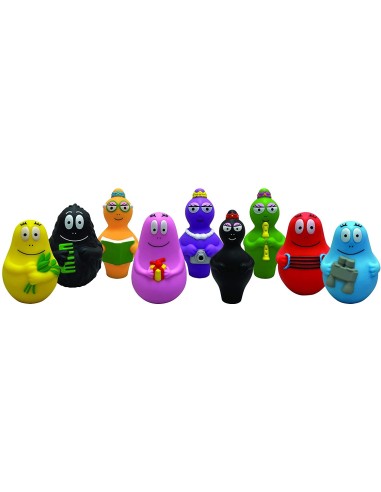 Barbapapà - Set famiglia con 9 personaggi GIOBAP07001 Giochi Preziosi | Futurartshop.com