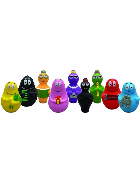 Barbapapà - Set famiglia con 9 personaggi GIOBAP07001 Giochi Preziosi | Futurartshop.com