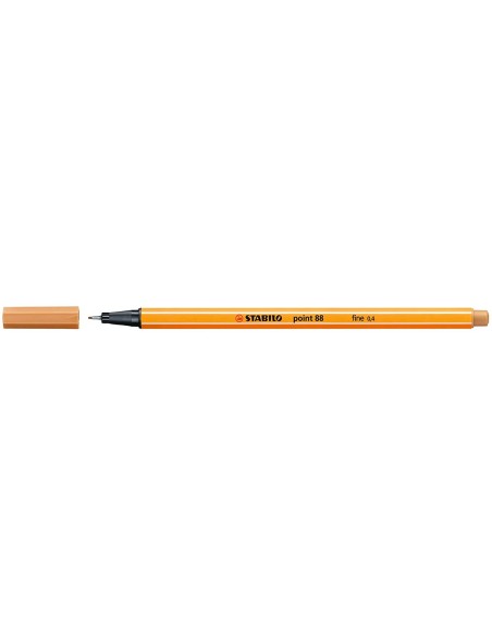 Stabilo point 88 pen - dark ocher color ARV333962 Stabilo | Futurartshop.com