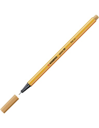 Stabilo point 88 pen - dark ocher color ARV333962 Stabilo | Futurartshop.com