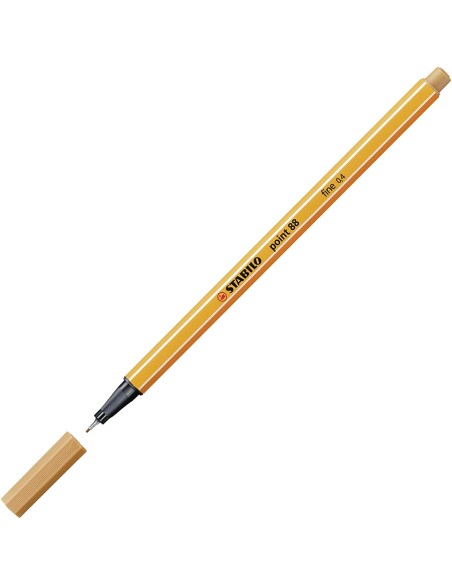 Stabilo point 88 pen - dark ocher color ARV333962 Stabilo | Futurartshop.com