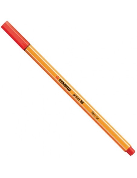 Penna Stabilo point 88 - colore rosso chiaro ARV493215 Stabilo | Futurartshop.com