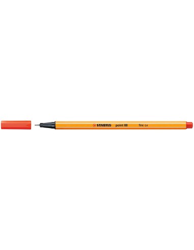 Stabilo point 88 pen - light red color ARV493215 Stabilo | Futurartshop.com