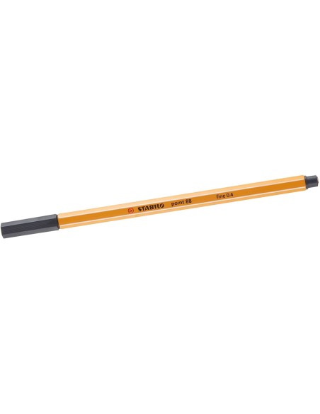 Penna Stabilo point 88 - colore grigio di payne ARV493390 Stabilo | Futurartshop.com