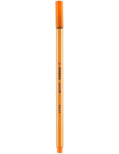 Stabilo point 88 pen-pale Vermilion color ARV493123 Stabilo | Futurartshop.com