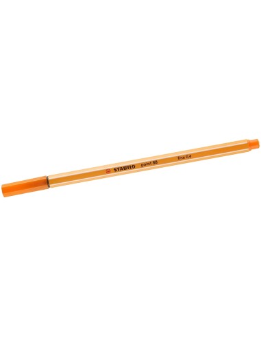 Stabilo point 88 pen-pale Vermilion color ARV493123 Stabilo | Futurartshop.com