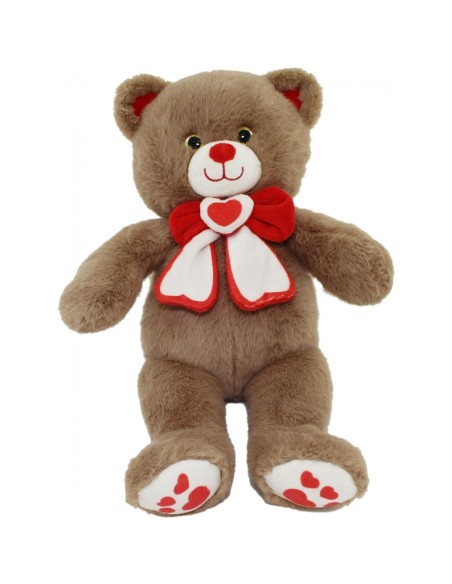 Peluche Orso con fiocco - 2 colori assortiti ICE46374 Futurart | Futurartshop.com