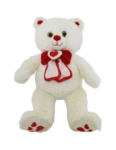 Plush bear with bow-2 assorted colors ICE46374 Futurart | Futurartshop.com 2