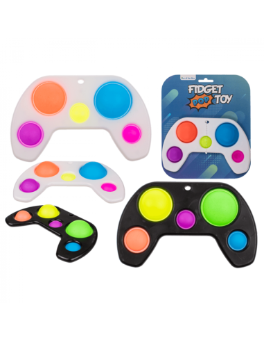 Fidget Pop to forma shaped Game controller - 2 assorted colors OTB61/6663 Out of The Blue | Futurartshop.com