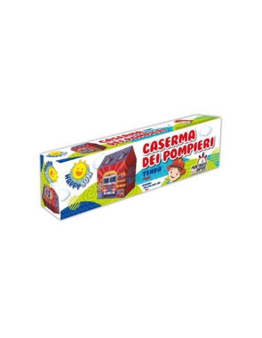 Tenda caserma dei pompieri - 95 x 72 x 105 cm MAN705500501 Sport 1 | Futurartshop.com