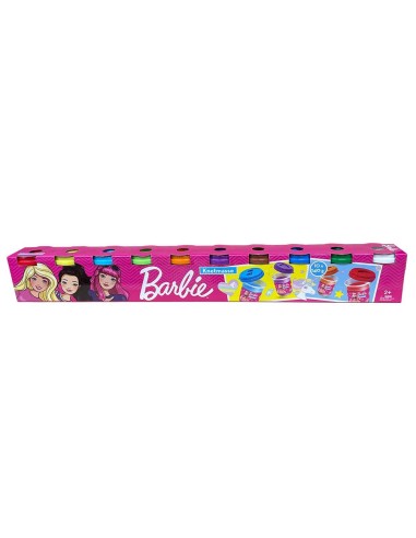 Barbie confezione pasta da modellare - 10 vasetti 140g FIC1437 Futurart | Futurartshop.com