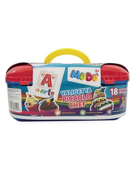 A di arte - Valigetta pasta da modellare Piccolo Chef GIOGGI210024 Giochi Preziosi | Futurartshop.com