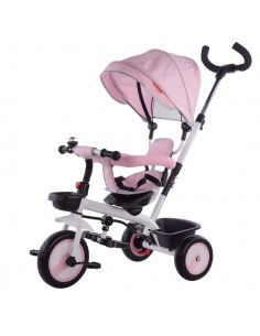 Gio' baby triciclo 3in1 rosa GIOGGI210031 Giochi Preziosi- Futurartshop.com
