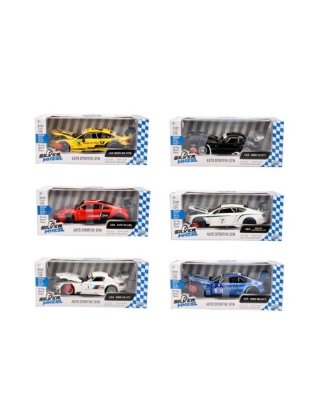 DTM sports car with lights and sounds in 1 : 24 scale - 6 models ODS41136 Ods | Futurartshop.com