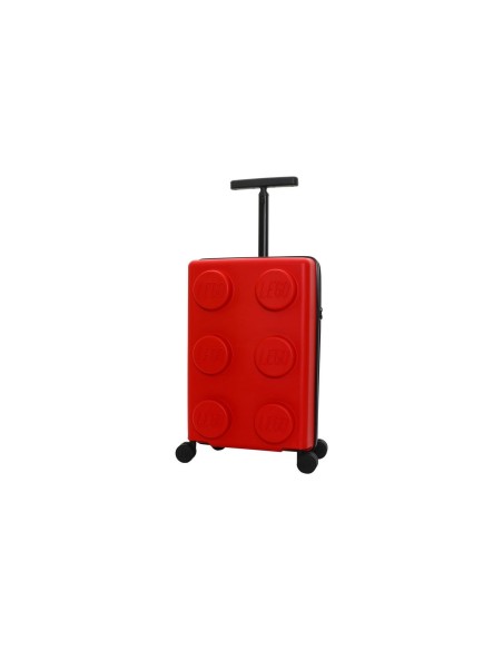 Trolley rigido Lego brick colore rosso 56 x 36 x 23 cm CRG20149-0021 Futurart | Futurartshop.com