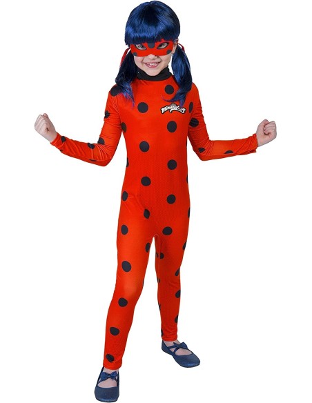 Costume Miraculous personaggio LadyBug - 5/7 anni CIA11736.5-7 Futurart | Futurartshop.com