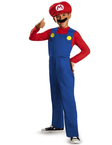 Super Mario Costume-7/8 years CIA73689.7-8 Futurart | Futurartshop.com