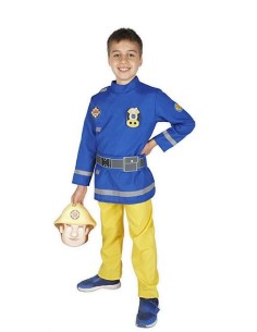 Costume Sam il Pompiere con maschera - 3/4 anni CIA14596.3-4 Futurart | Futurartshop.com