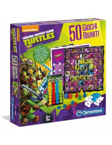50 giochi riuniti ninja turtlees CLE12039 Clementoni | Futurartshop.com