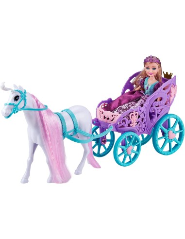 Sparkle Girlz carrozza con cavallo e bambola TOY10068 Zuru | Futurartshop.com