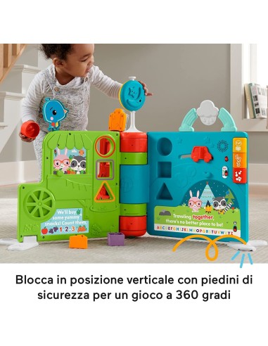 Fisher-Price Libro gigante delle attività 2 in 1 TOYHCL05 Mattel | Futurartshop.com
