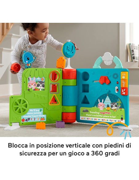 Fisher-Price Libro gigante delle attività 2 in 1 TOYHCL05 Mattel | Futurartshop.com