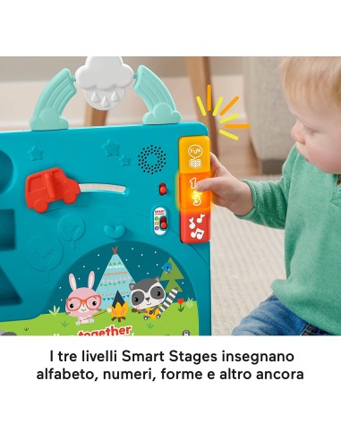 Fisher-Price Libro gigante delle attività 2 in 1 TOYHCL05 Mattel | Futurartshop.com