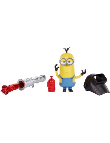Minions personaggio Kevin con lanciafiamme TOYGMD91 Mattel | Futurartshop.com