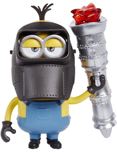 Minions character Kevin with flamethrower TOYGMD91 Mattel | Futurartshop.com